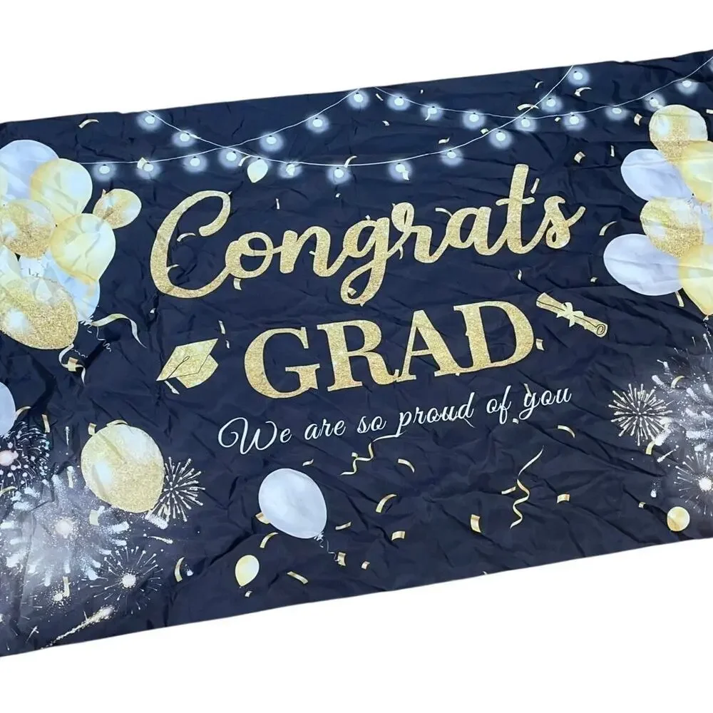 Congrats Graduation Backdrop Banner 71